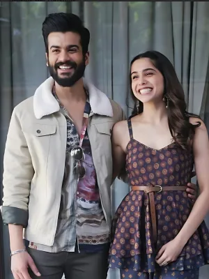 Shravari Wagh with Sunny Kaushal